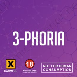 3Phoria is a research chemical that consists of a combination of 2-FEA and 3-FEA. 2-FEA and 3-FEA are both strong synthetic amphetamines.